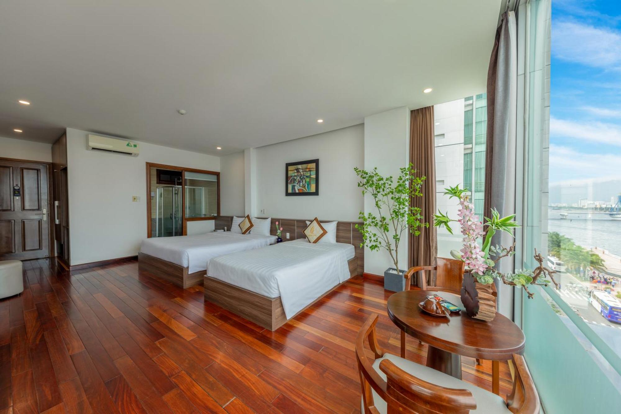 Hoang Linh Riverside Hotel Danang ภายนอก รูปภาพ